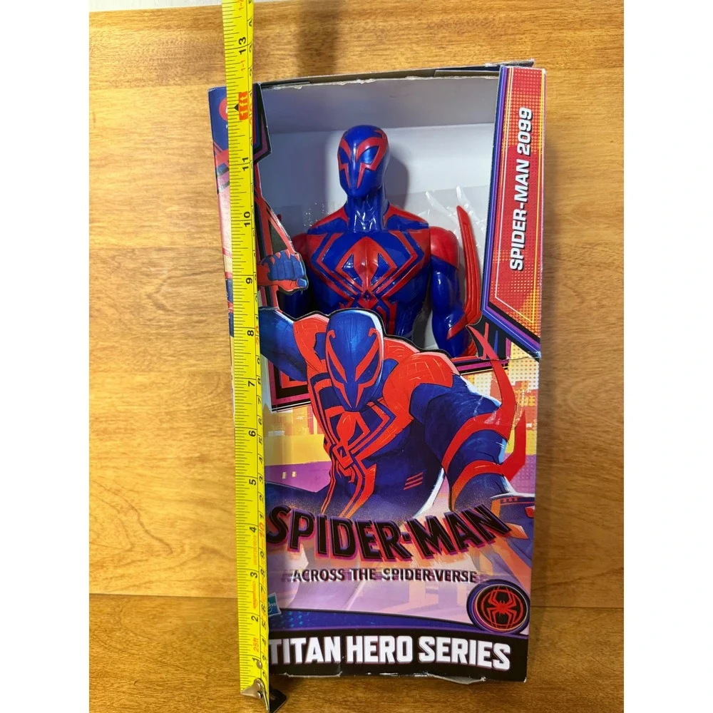 New Spider-Man 2099 Titan Hero Series Action Figure Across Spider-Verse Hasbro